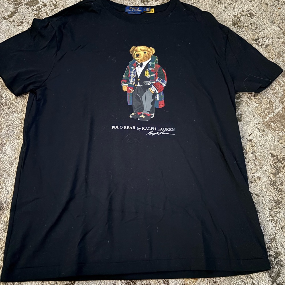 Ralph Lauren Black Short Sleeve Tees